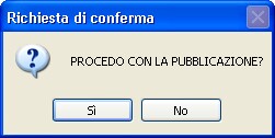 richiesta di conferma